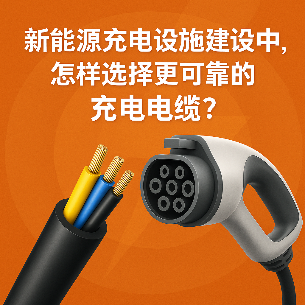 新能源充电设施建设中，怎么选择更靠得住的充电电缆？