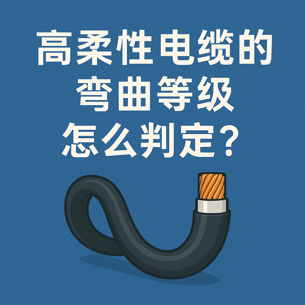 高柔性电缆的弯曲等级怎么判定？