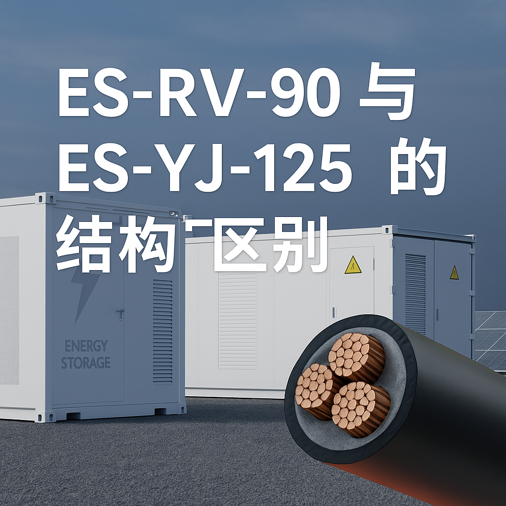 ES-RV-90 和 ES-YJ-125 的结构有什么区别？