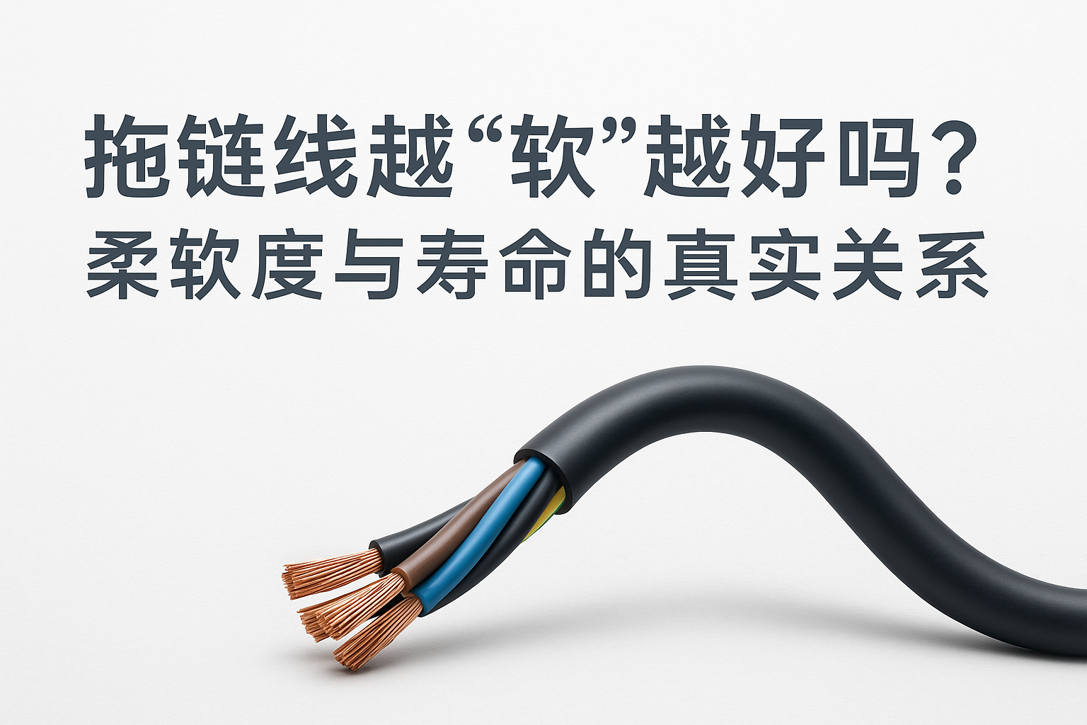 拖链线越“软”越好吗？柔软杜纂寿命的真实关系