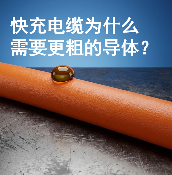 快充电缆为什么必要更粗的导体？揭秘新能源汽车充电的“热”知识
